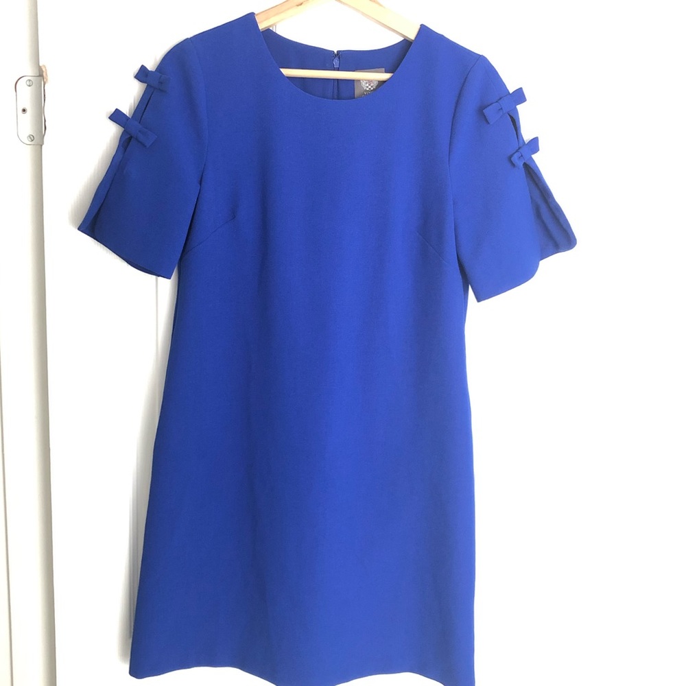 Vince Camuto Shift Dress in Cobalt